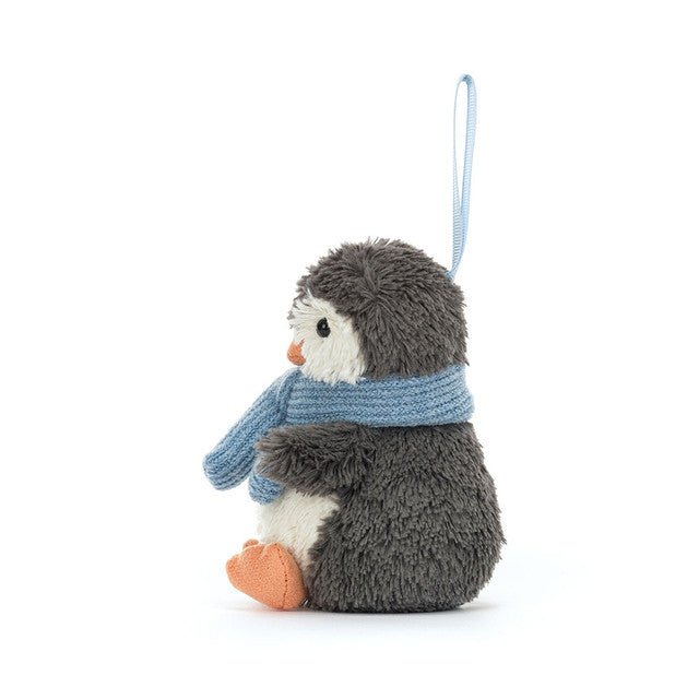 Jellycat Peanut Penguin Ornament - Princess and the Pea Boutique