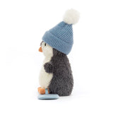 Jellycat Peanut Penguin Snowboarding Small - Princess and the Pea Boutique