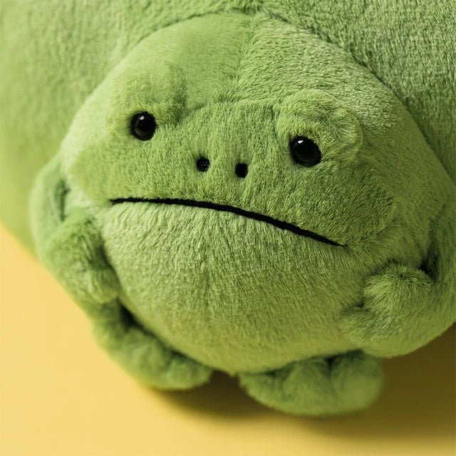 Jellycat Ricky Rain Frog Pouch - Princess and the Pea Boutique