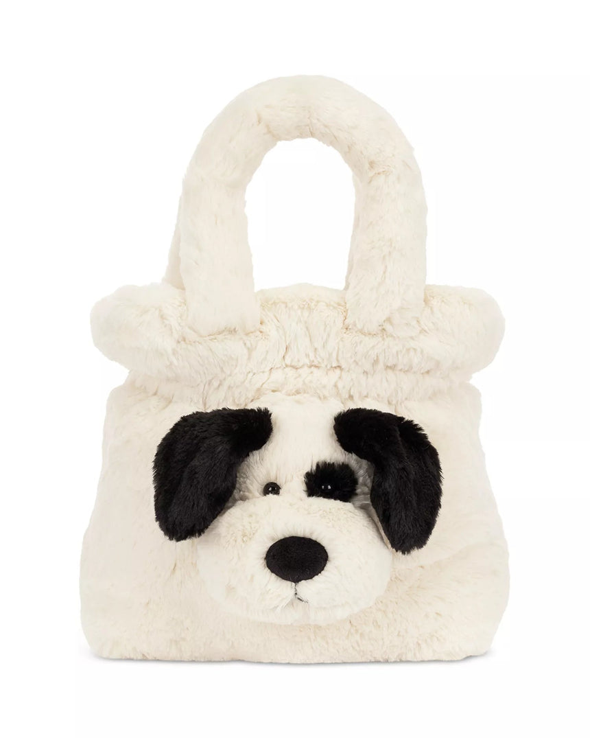 Jellycat Rufferty Puppy Handbag - Princess and the Pea Boutique