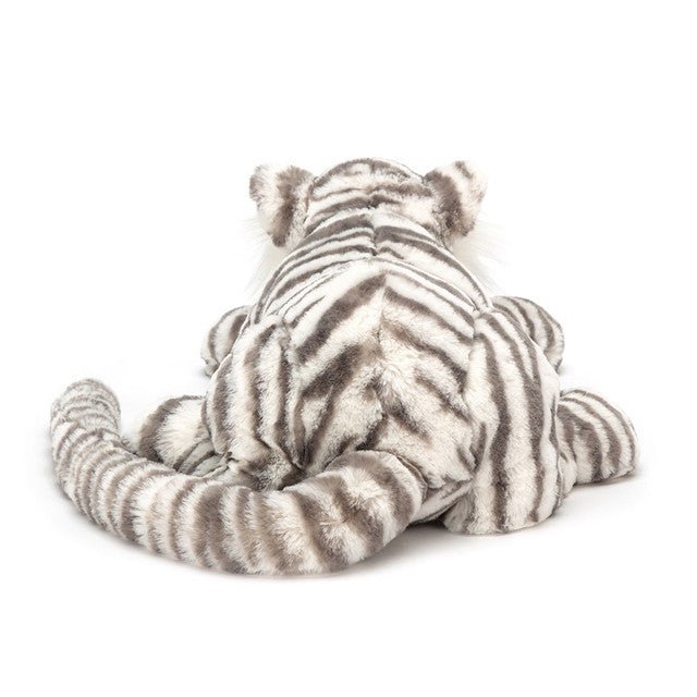 Jellycat Sacha Snow Tiger Little – Princess and the Pea Boutique
