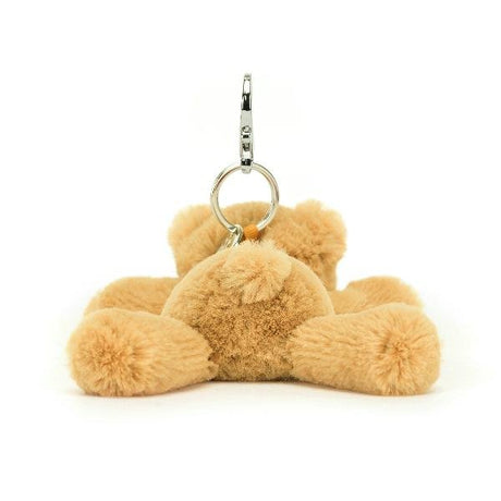 Jellycat Smudge Bear Bag Charm - Princess and the Pea Boutique