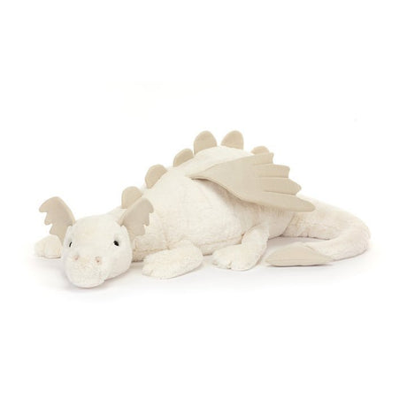 Jellycat Snow Dragon Gigantic - Princess and the Pea Boutique