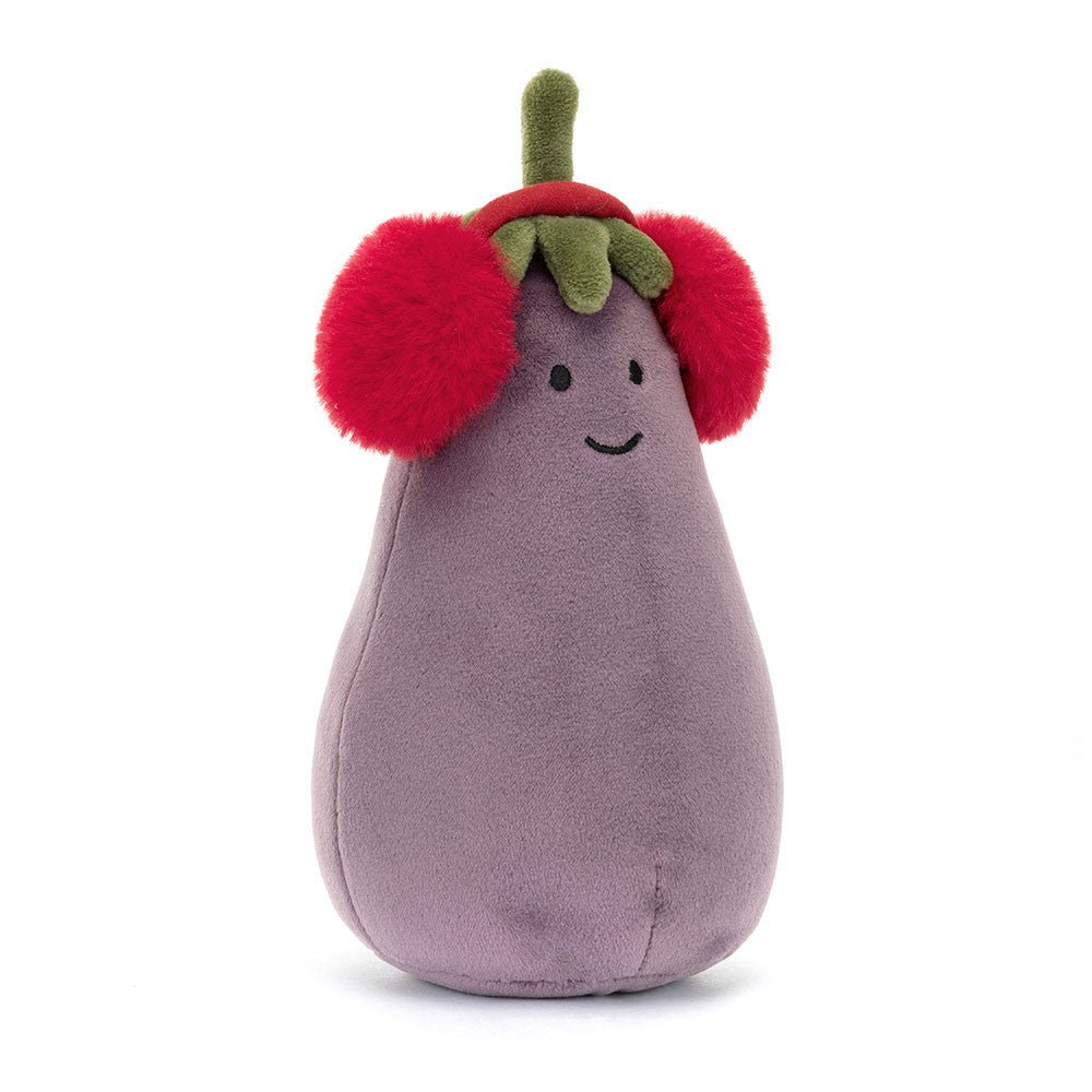 Jellycat Toastie Vivacious Red Egglant - Princess and the Pea Boutique