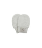 Juddlies - Mini Waffle Scratch Mitts 2pk - Light Grey - Princess and the Pea Boutique