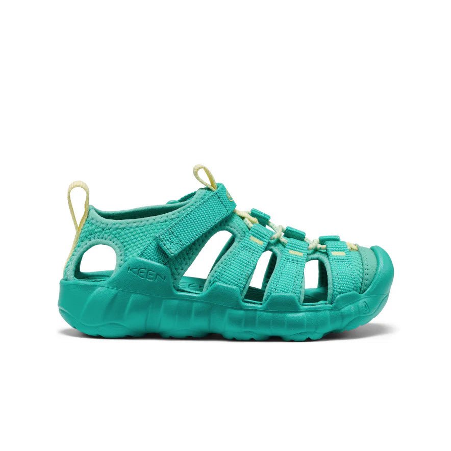 Keen Little Kids’ Hyperport H2 Sandal - Bright Aqua/Wax Yellow - Princess and the Pea Boutique