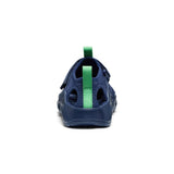 Keen Little Kids’ Hyperport H2 Sandal - Naval Academy/Vibrant Green - Princess and the Pea Boutique
