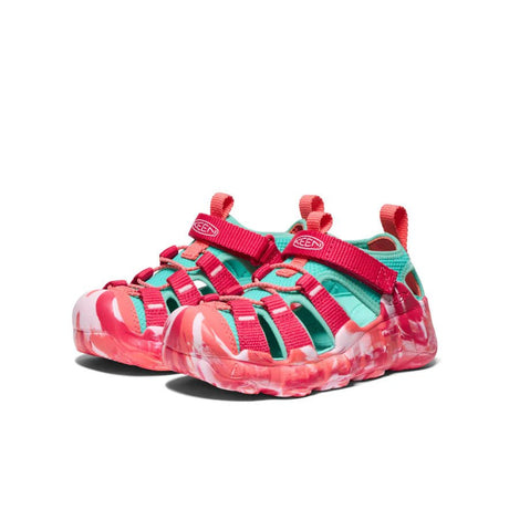 Keen Little Kids’ Hyperport H2 Sandal - Raspberry/Pool Blue - Princess and the Pea Boutique