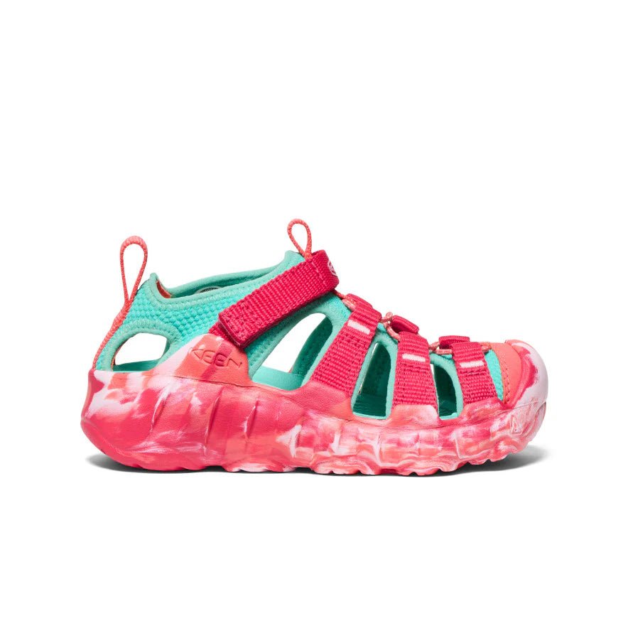 Keen Little Kids’ Hyperport H2 Sandal - Raspberry/Pool Blue - Princess and the Pea Boutique