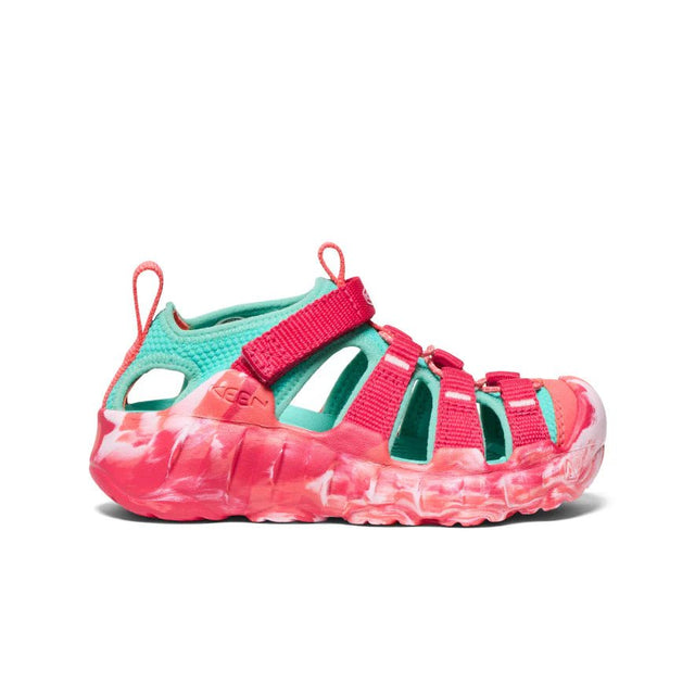 Keen Little Kids’ Hyperport H2 Sandal - Raspberry/Pool Blue - Princess and the Pea Boutique