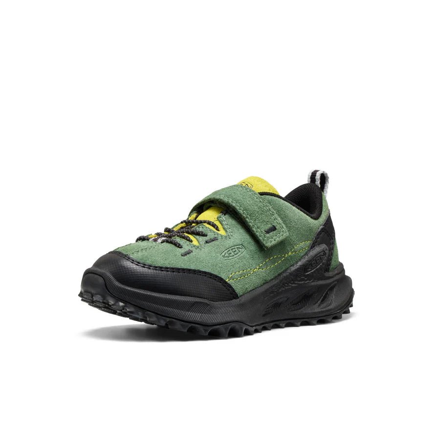 Keen Little Kid's Jasper Zionic Sneaker - Bronze Green/Evening Primrose - Princess and the Pea Boutique