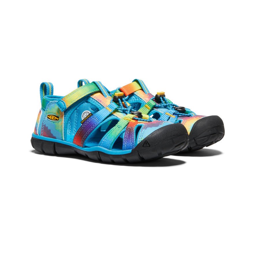 Keen Little Kids' Seacamp II CNX - Blue Tie-dye - Princess and the Pea Boutique