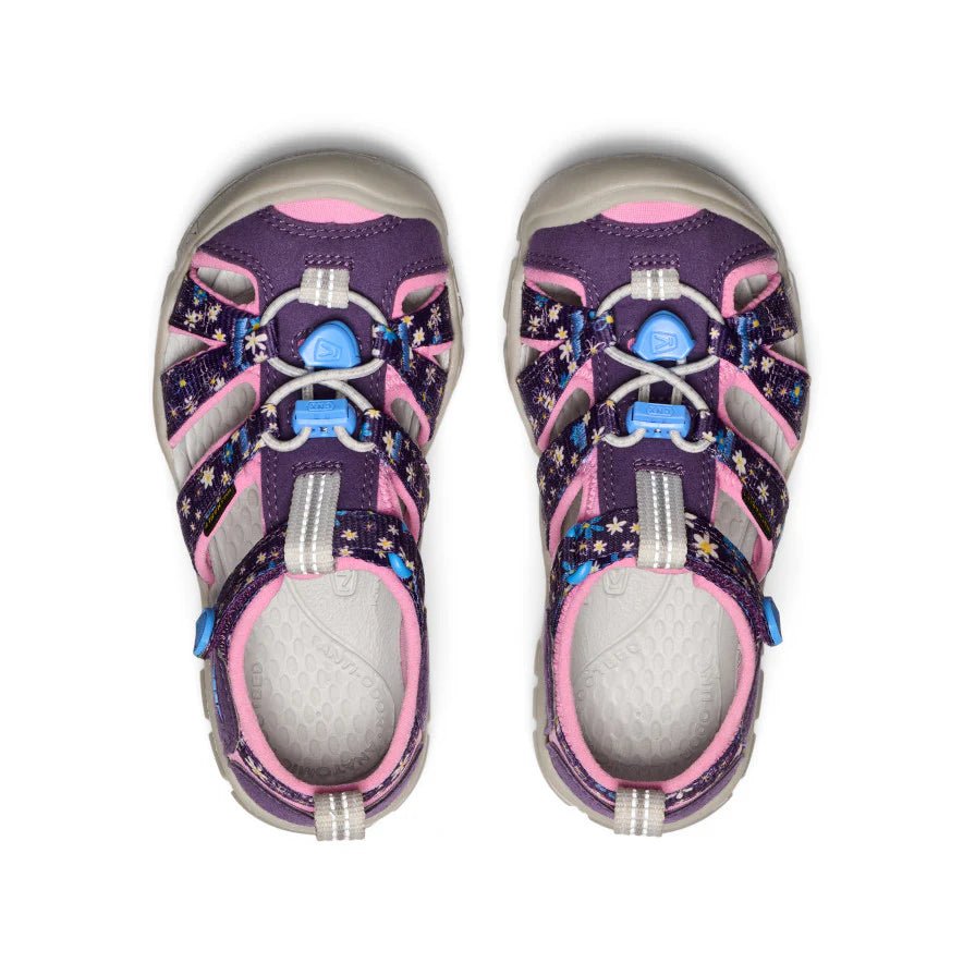 Keen Little Kids' Seacamp II CNX Sandal Daisies/Marina - Princess and the Pea Boutique