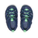 Keen Toddlers' Hyperport H2 Sandal Naval Academy/Vibrant Green - Princess and the Pea Boutique