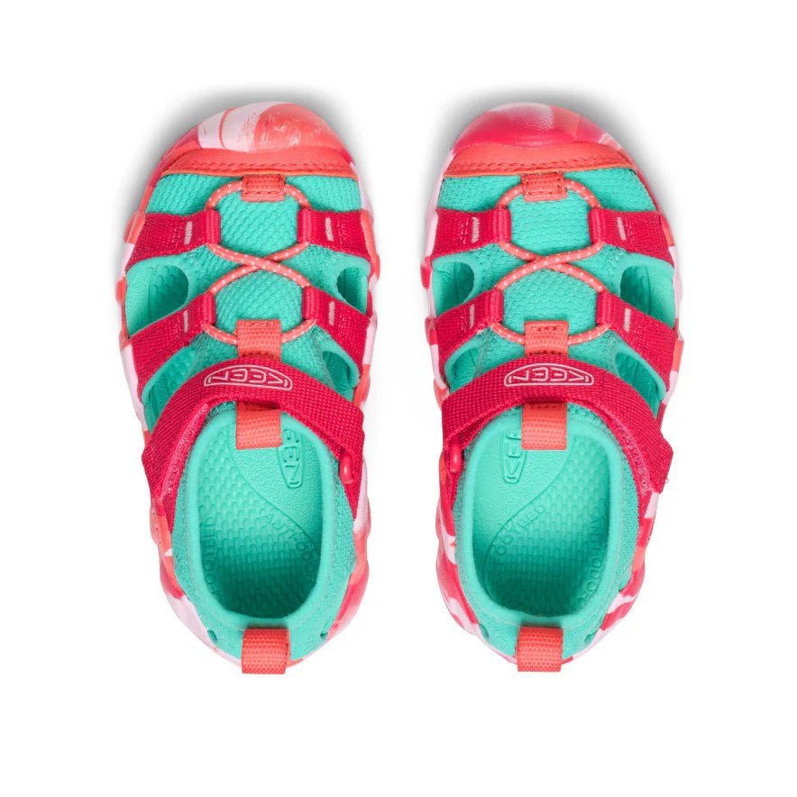 Keen Toddlers’ Hyperport H2 Sandal - Raspberry/Pool Blue - Princess and the Pea Boutique