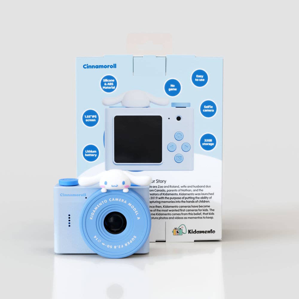 Kidamento Digital Camera - Cinnamoroll - Princess and the Pea Boutique