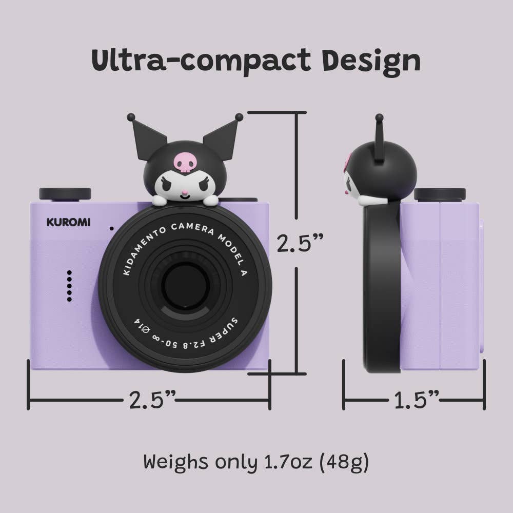 Kidamento Digital Camera - Kuromi - Princess and the Pea Boutique