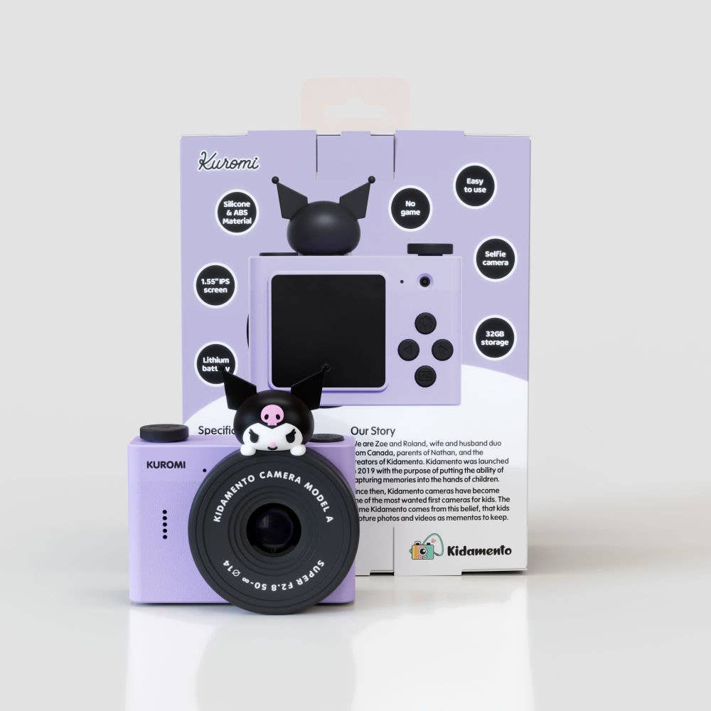 Kidamento Digital Camera - Kuromi - Princess and the Pea Boutique