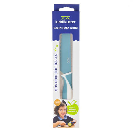 KIDDIKUTTER CHILD SAFE KNIFE - Sky Blue - Princess and the Pea Boutique