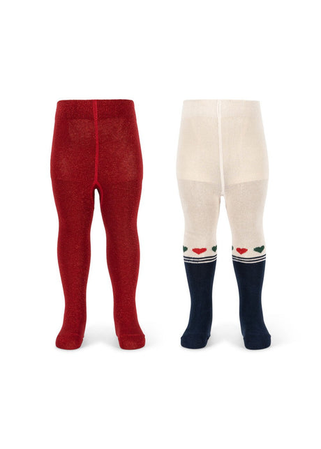 Konges Slojd 2 PACK LUREX TIGHTS - Princess and the Pea Boutique