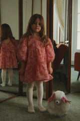 Konges Slojd Ally Long Sleeve Flower Dress - Princess and the Pea Boutique