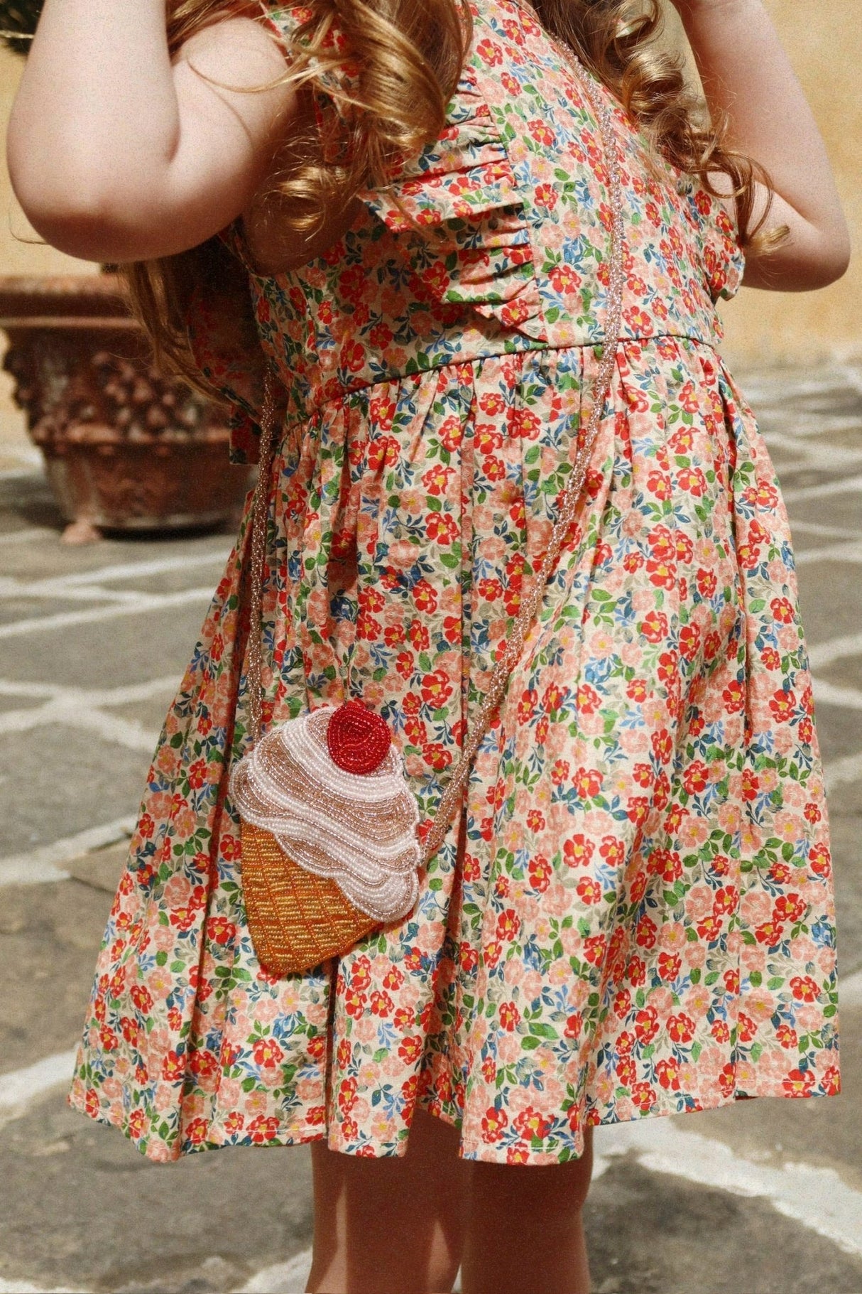 Konges Slojd Beaded Ice Cream Shoulder Bag - Princess and the Pea Boutique