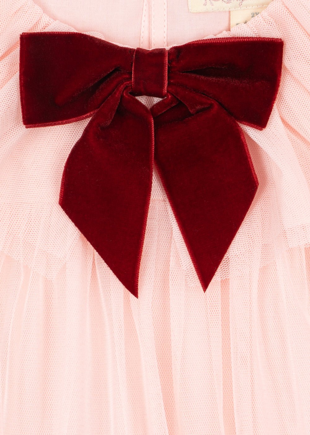 Konges Slojd Bow Dress - Creole Pink - Princess and the Pea Boutique