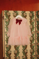Konges Slojd Bow Dress - Creole Pink - Princess and the Pea Boutique