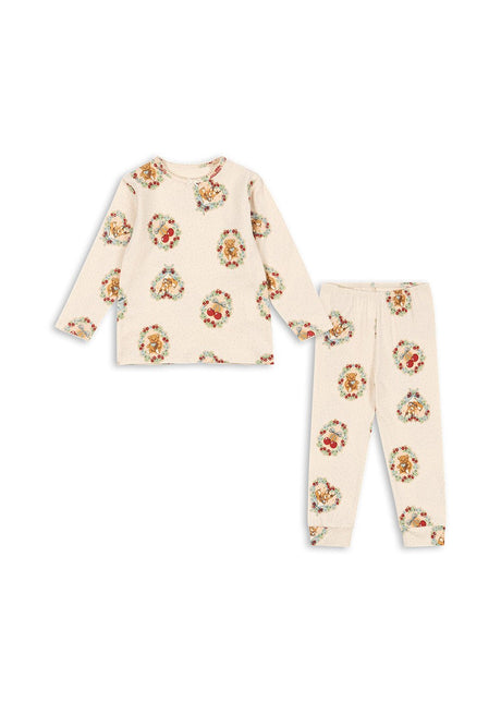 Konges Slojd Christmas Pajama Set - Deer Diary - Princess and the Pea Boutique