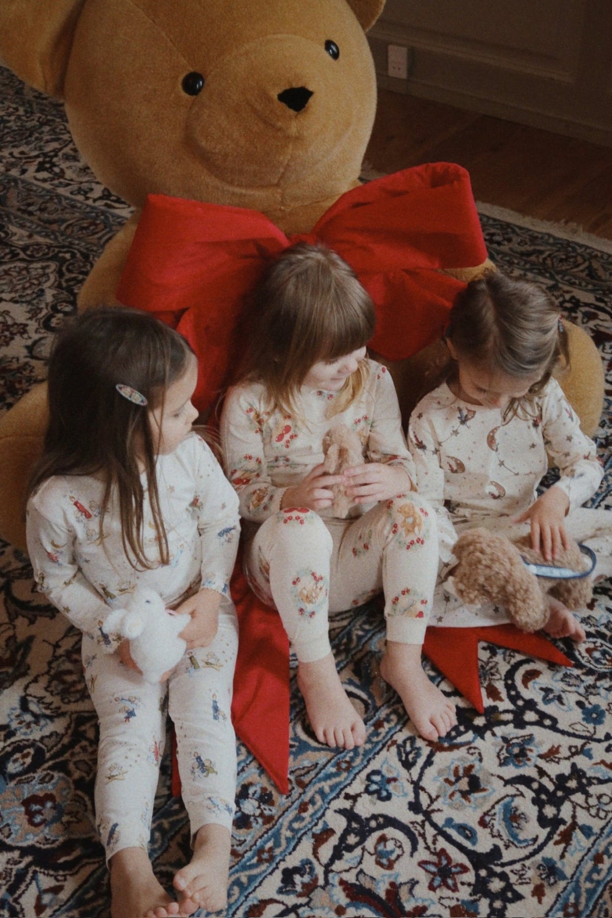 Konges Slojd Christmas Pajama Set - Deer Diary - Princess and the Pea Boutique