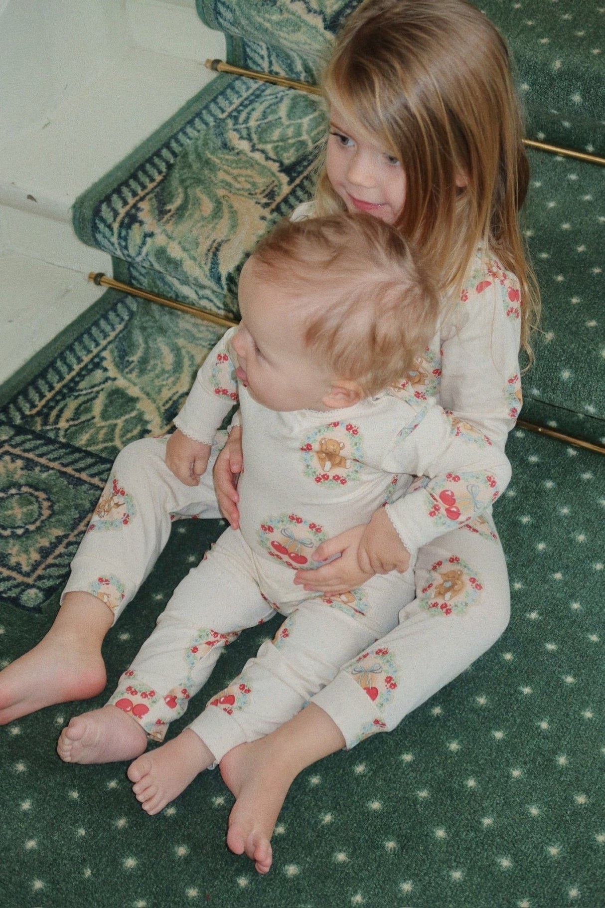 Konges Slojd Christmas Pajama Set - Deer Diary - Princess and the Pea Boutique