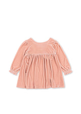 Konges Slojd Gia Bow Dress Grs - Mellow Rose - Princess and the Pea Boutique