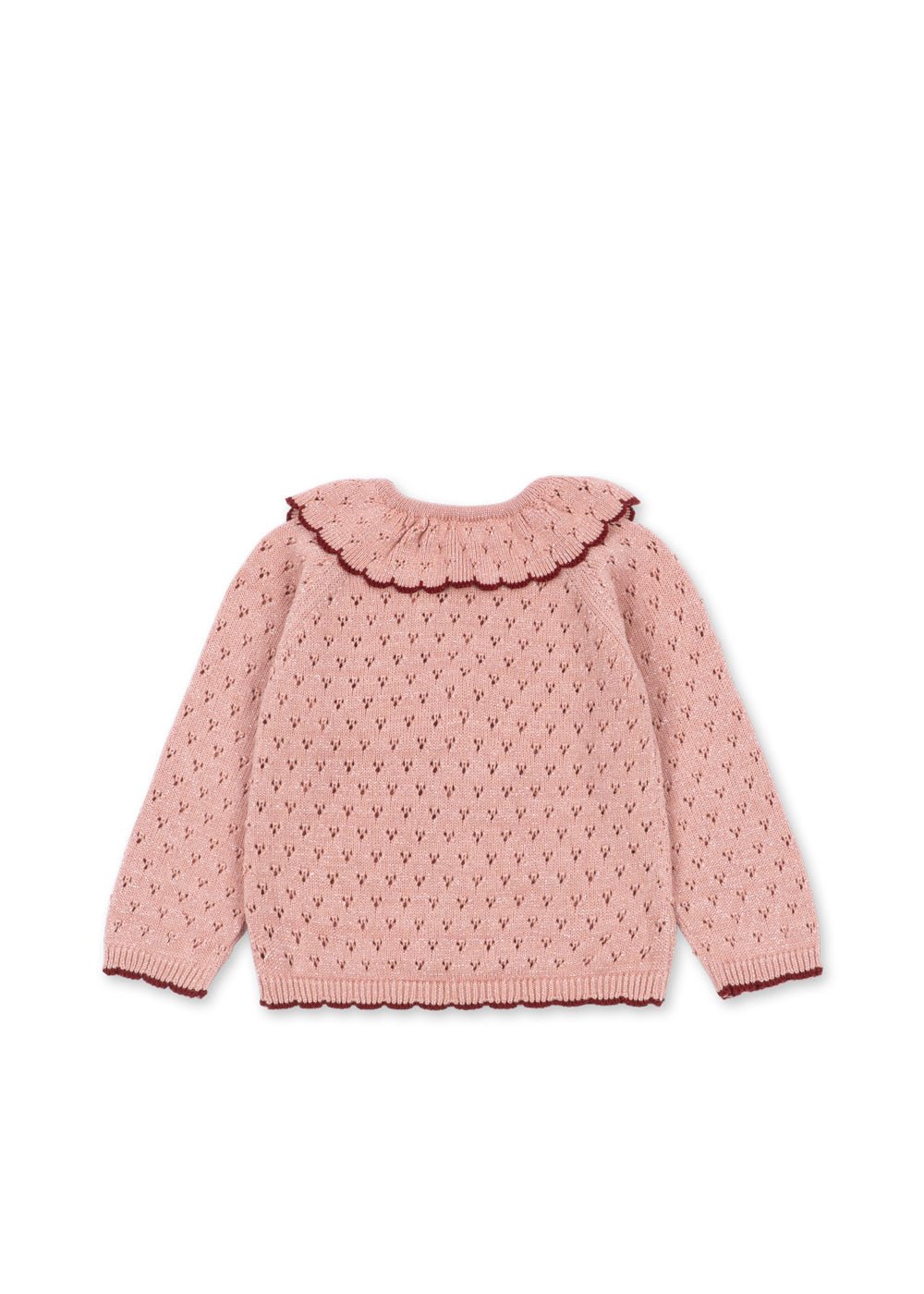 Konges Slojd Holiday Cardigan - Mellow Rose - Princess and the Pea Boutique