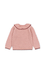 Konges Slojd Holiday Cardigan - Mellow Rose - Princess and the Pea Boutique