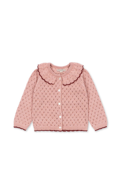 Konges Slojd Holiday Cardigan - Mellow Rose - Princess and the Pea Boutique