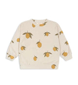 Konges Slojd Itty Sweat Shirt GOTS - Mon Grand Citron - Princess and the Pea Boutique