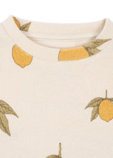 Konges Slojd Itty Sweat Shirt GOTS - Mon Grand Citron - Princess and the Pea Boutique