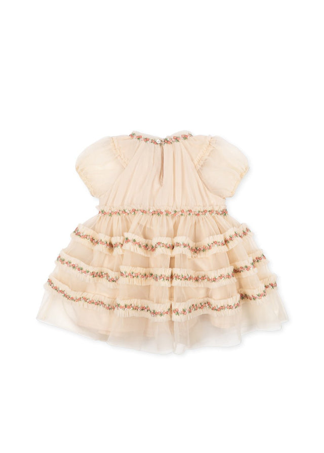 Konges Slojd Joelle Dress - Buttercream - Princess and the Pea Boutique