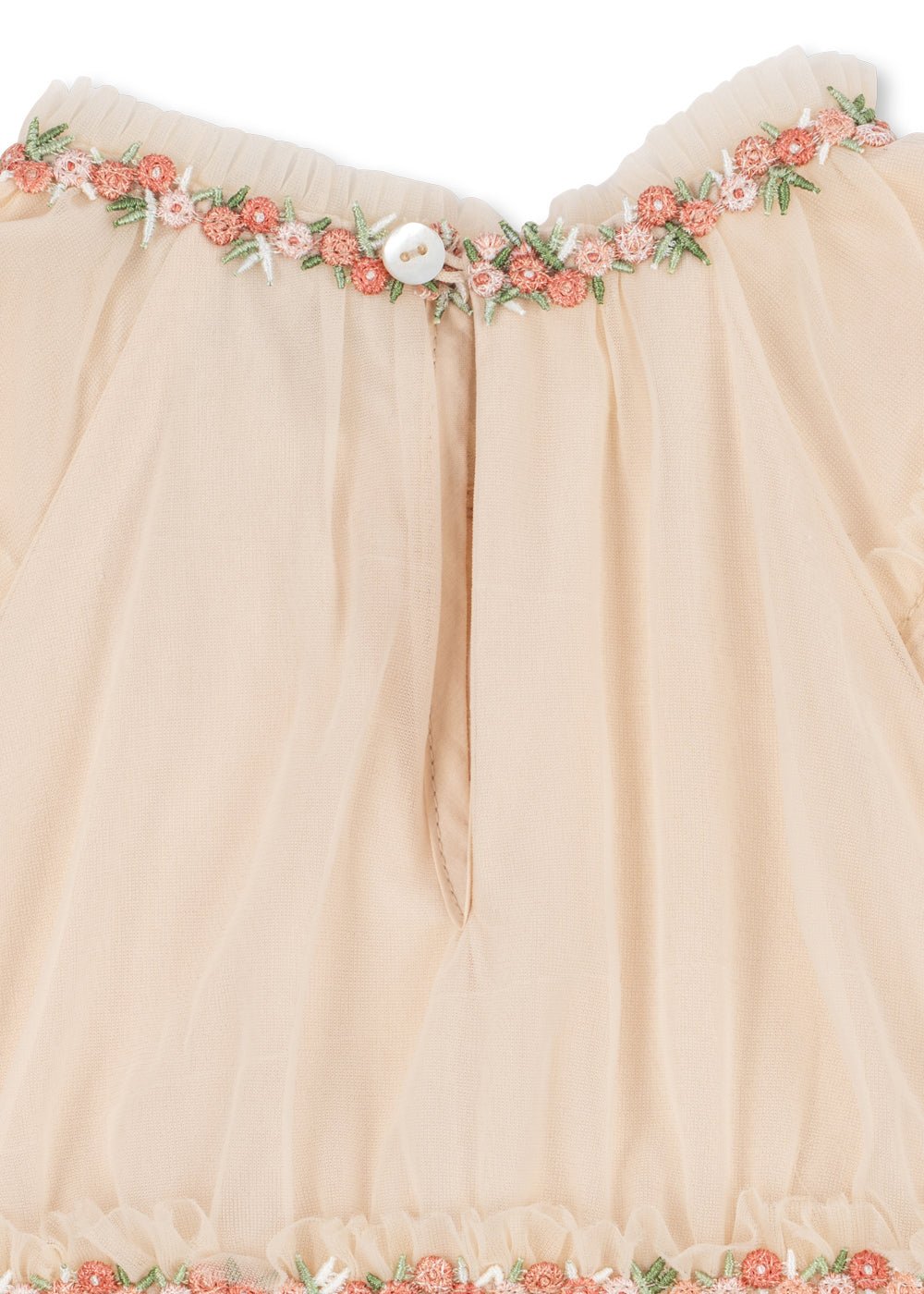 Konges Slojd Joelle Dress - Buttercream - Princess and the Pea Boutique