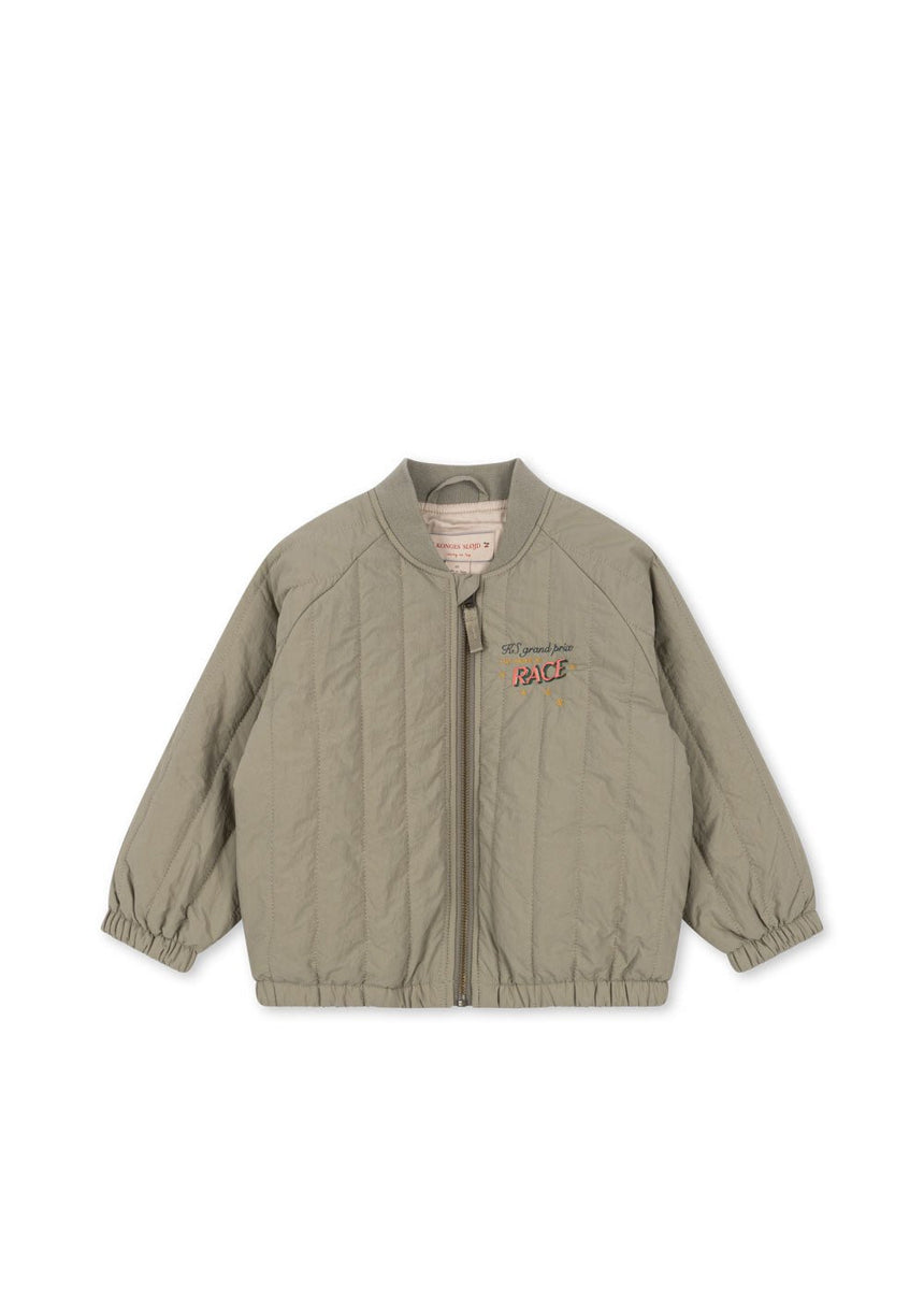Konges Slojd Juno Bomber Jacket - Laurel Oak - Princess and the Pea Boutique