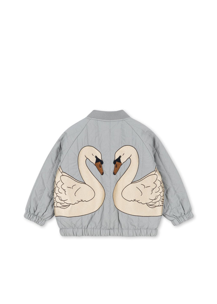 Konges Slojd Juno Bomber Jacket - Sleet - Princess and the Pea Boutique