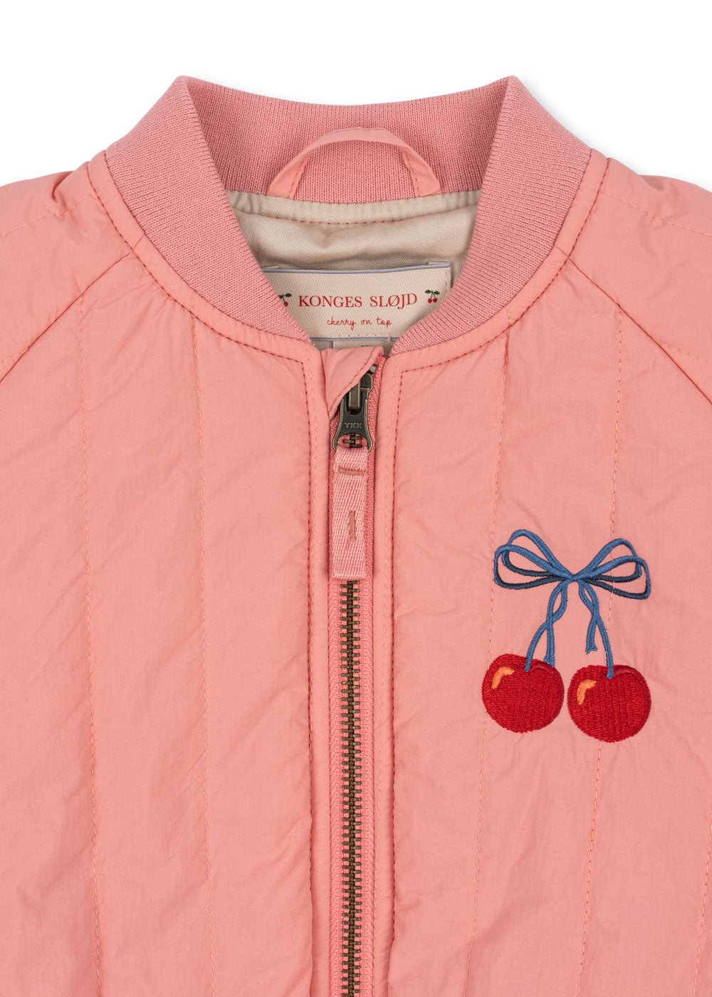 Konges Slojd Juno Bomber Jacket - Strawberry Ice - Princess and the Pea Boutique