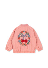 Konges Slojd Juno Bomber Jacket - Strawberry Ice - Princess and the Pea Boutique