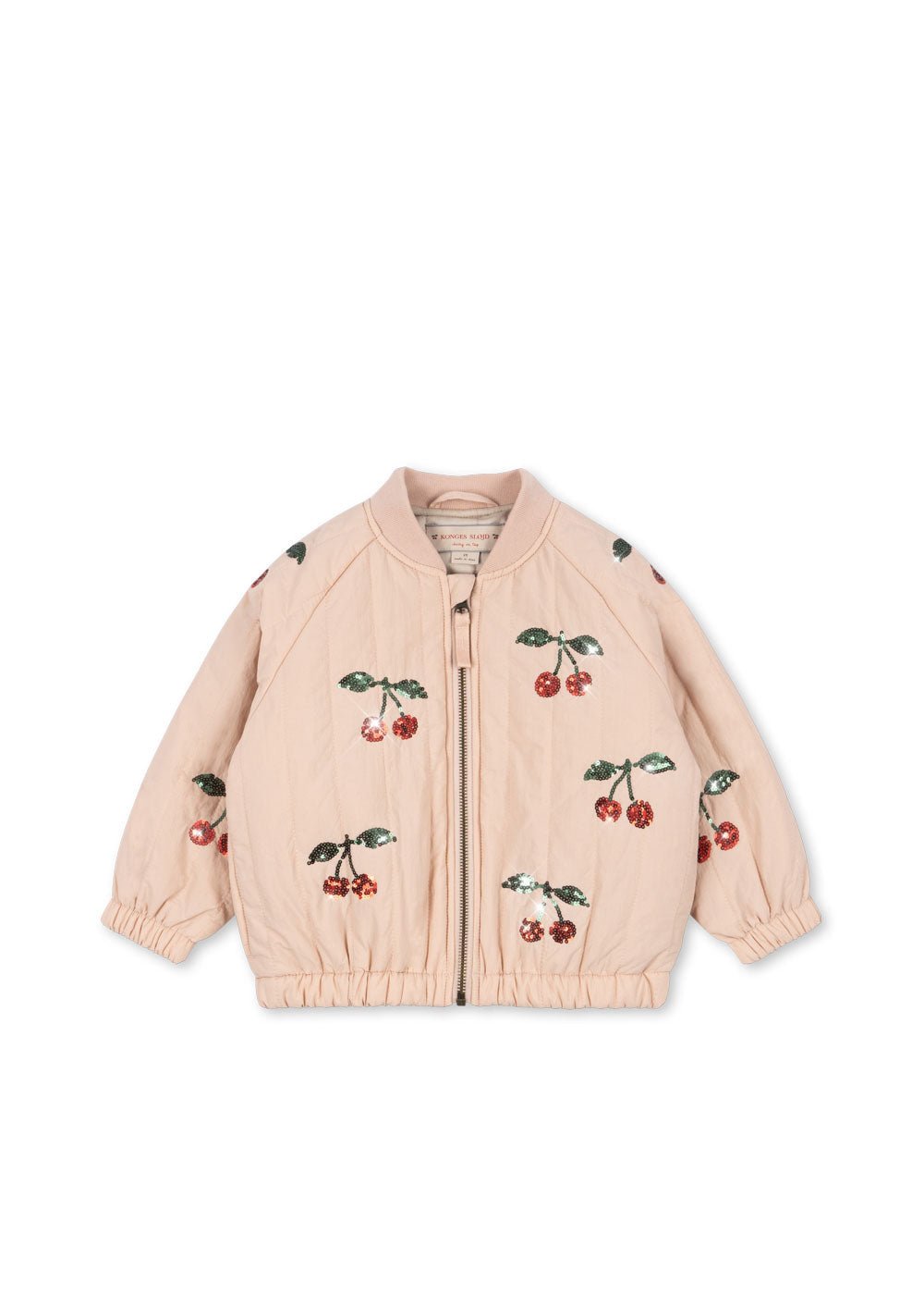 Konges Slojd JUNO SEQUIN BOMBER JACKET - Cameo Rose - Princess and the Pea Boutique