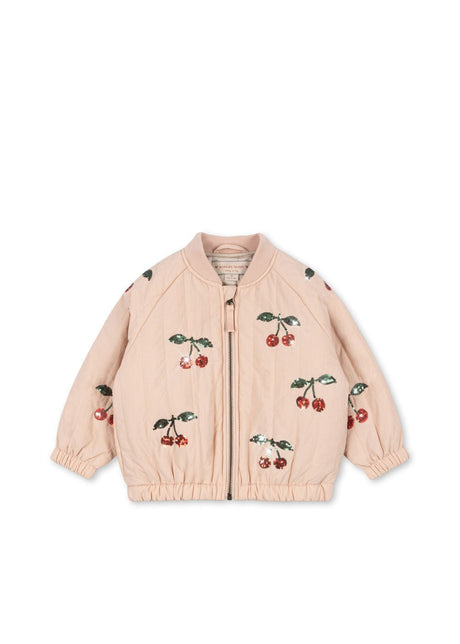 Konges Slojd JUNO SEQUIN BOMBER JACKET - Cameo Rose - Princess and the Pea Boutique