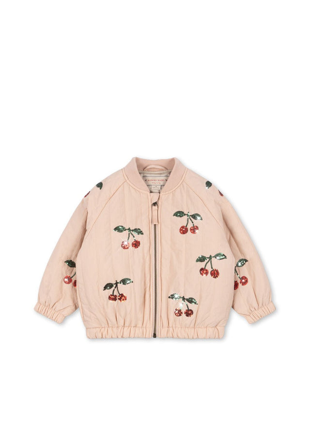 Konges Slojd JUNO SEQUIN BOMBER JACKET - Cameo Rose - Princess and the Pea Boutique
