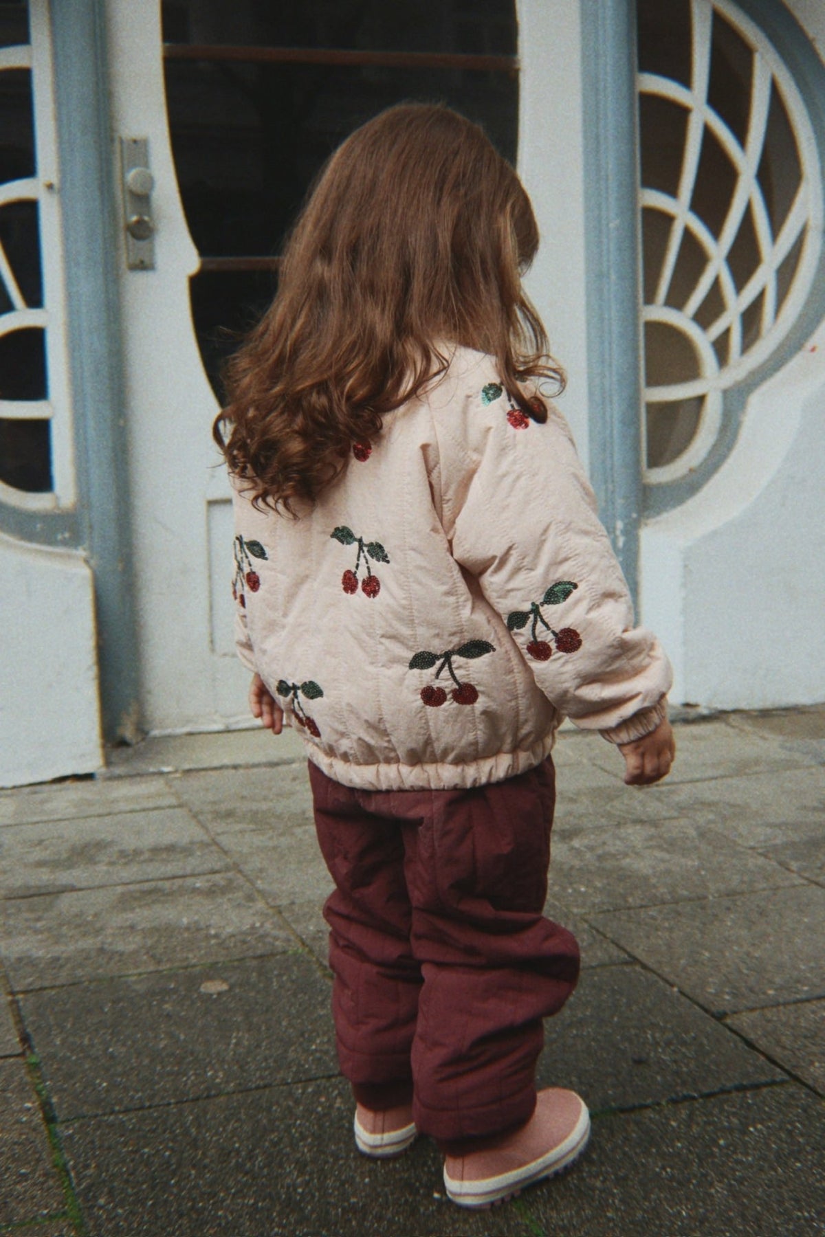 Konges Slojd JUNO SEQUIN BOMBER JACKET - Cameo Rose - Princess and the Pea Boutique
