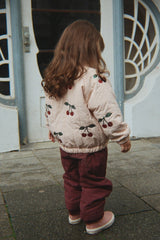 Konges Slojd JUNO SEQUIN BOMBER JACKET - Cameo Rose - Princess and the Pea Boutique