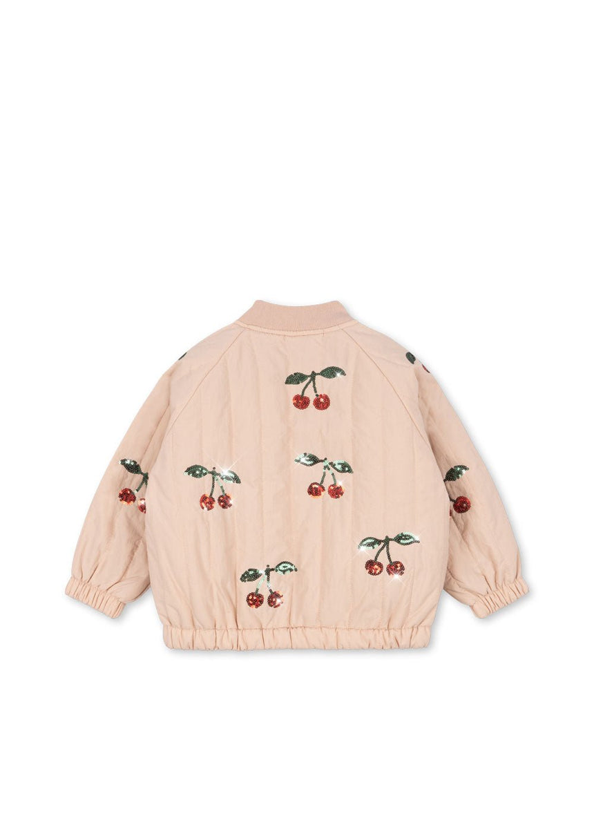 Konges Slojd JUNO SEQUIN BOMBER JACKET - Cameo Rose - Princess and the Pea Boutique