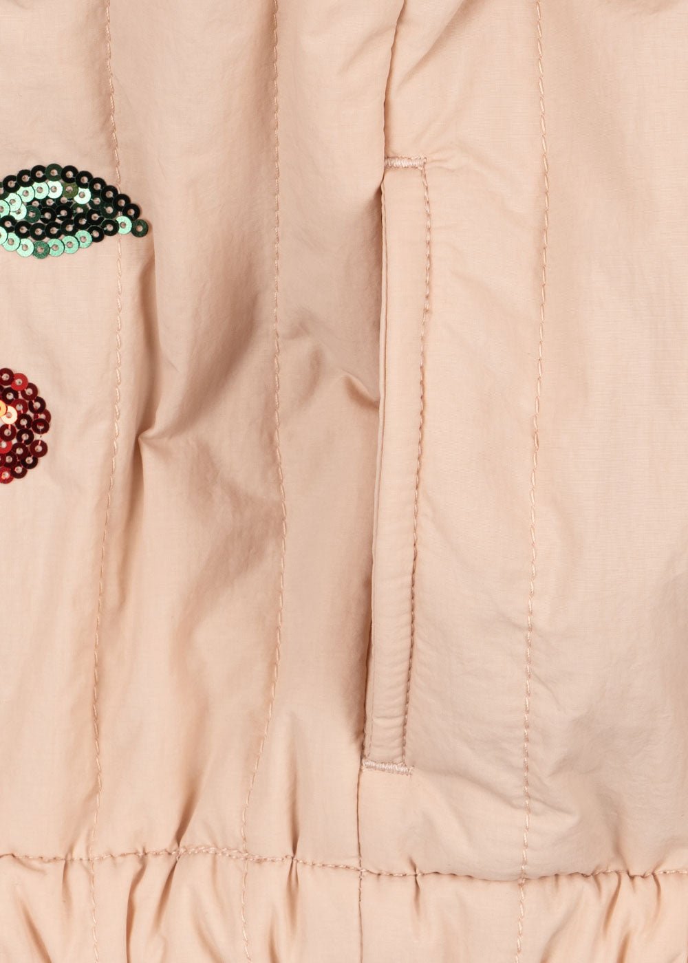 Konges Slojd JUNO SEQUIN BOMBER JACKET - Cameo Rose - Princess and the Pea Boutique